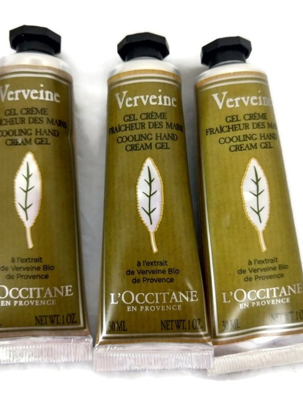 L'Occitane Verbena Hand Cream Gel Trio Set 30ML X 3 NEW